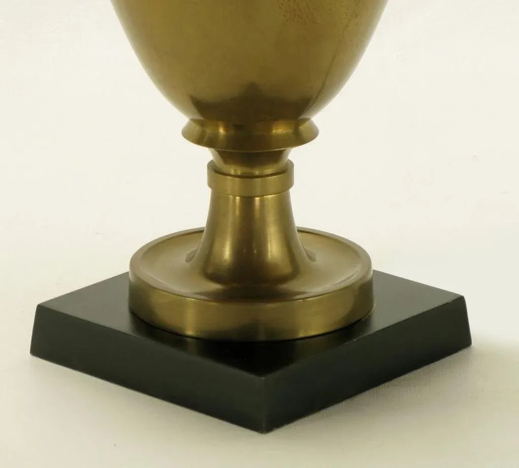 Circa 1972 Chapman Brass Urn Form Table Lamp. - 8