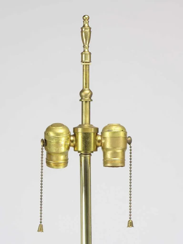 Nickel & Brass Rams Head & Hooved Floor Lamp With Carrera Marble Table Top - 6
