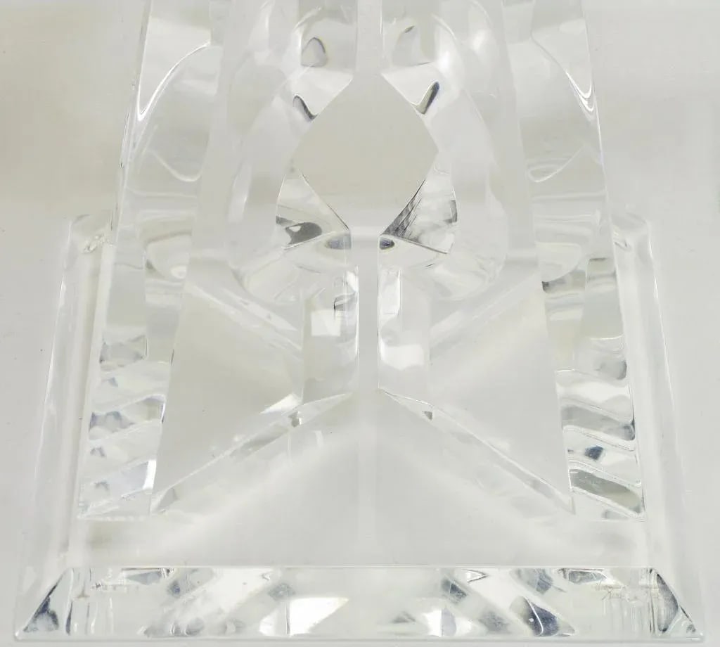 Hivo Van Teal Pyramidal Acrylic Sculpture - 7