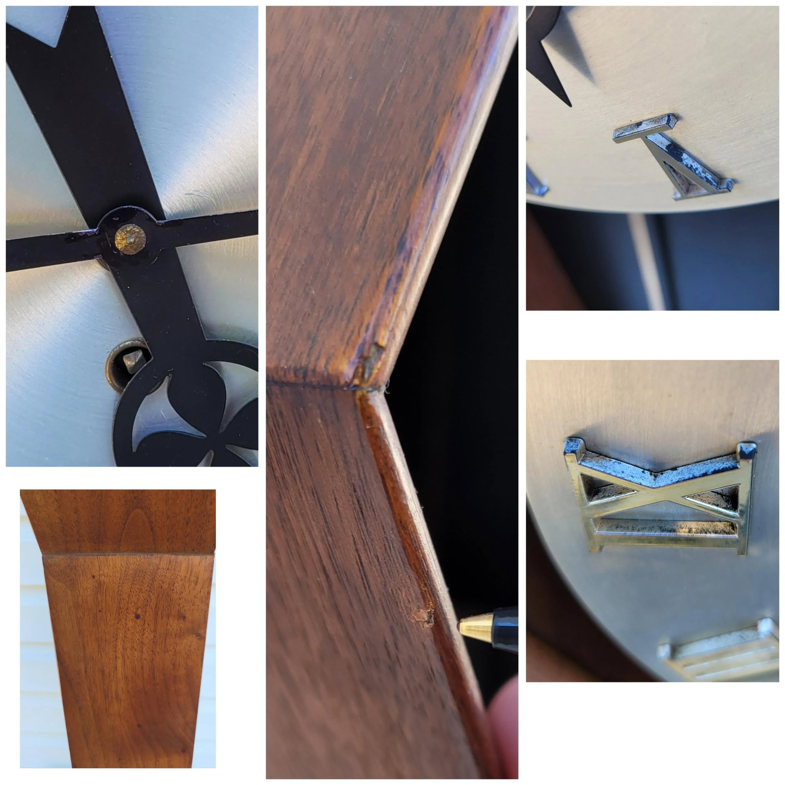 1960s Mid Century Howard Miller Arthur Umanoff Wall Clock - 12