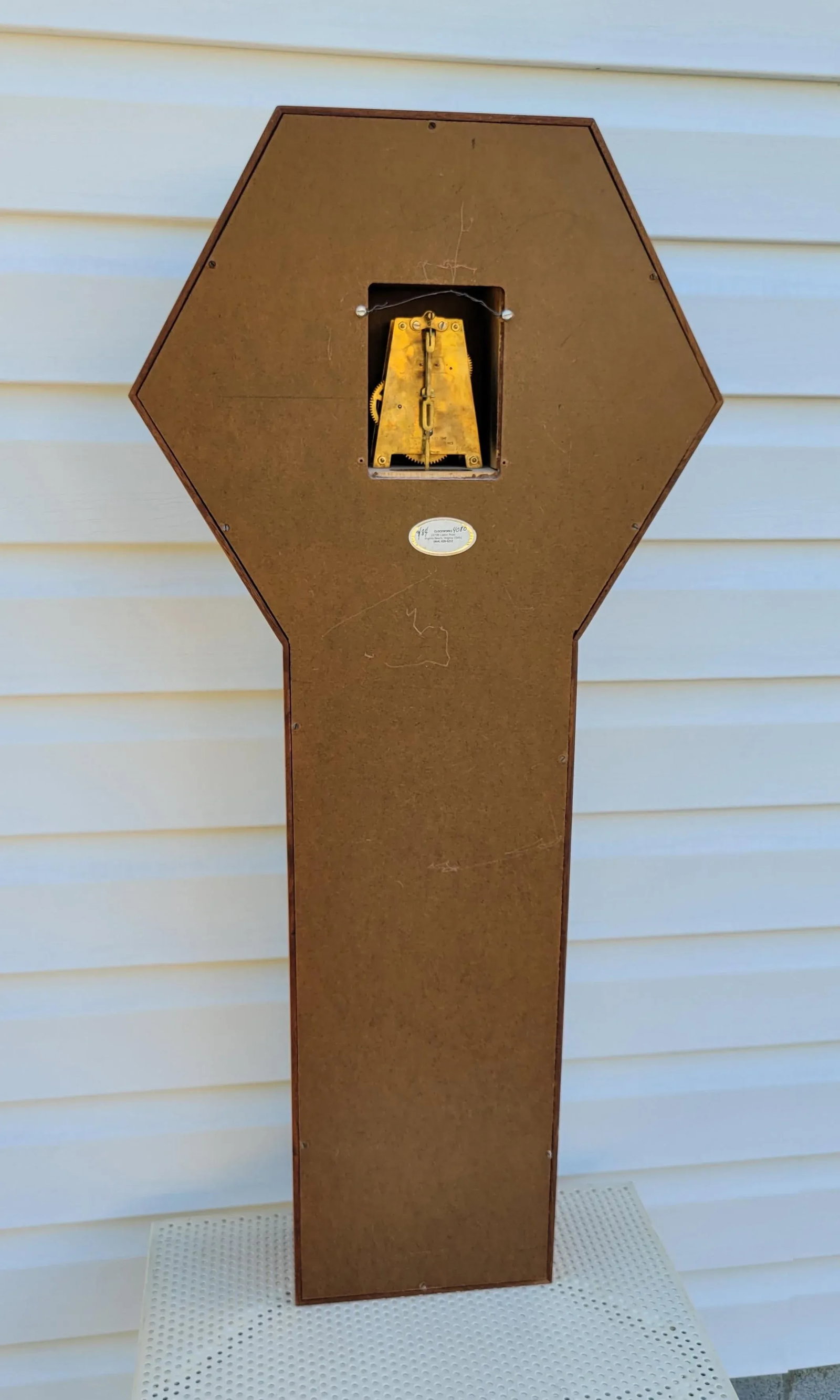 1960s Mid Century Howard Miller Arthur Umanoff Wall Clock - 3