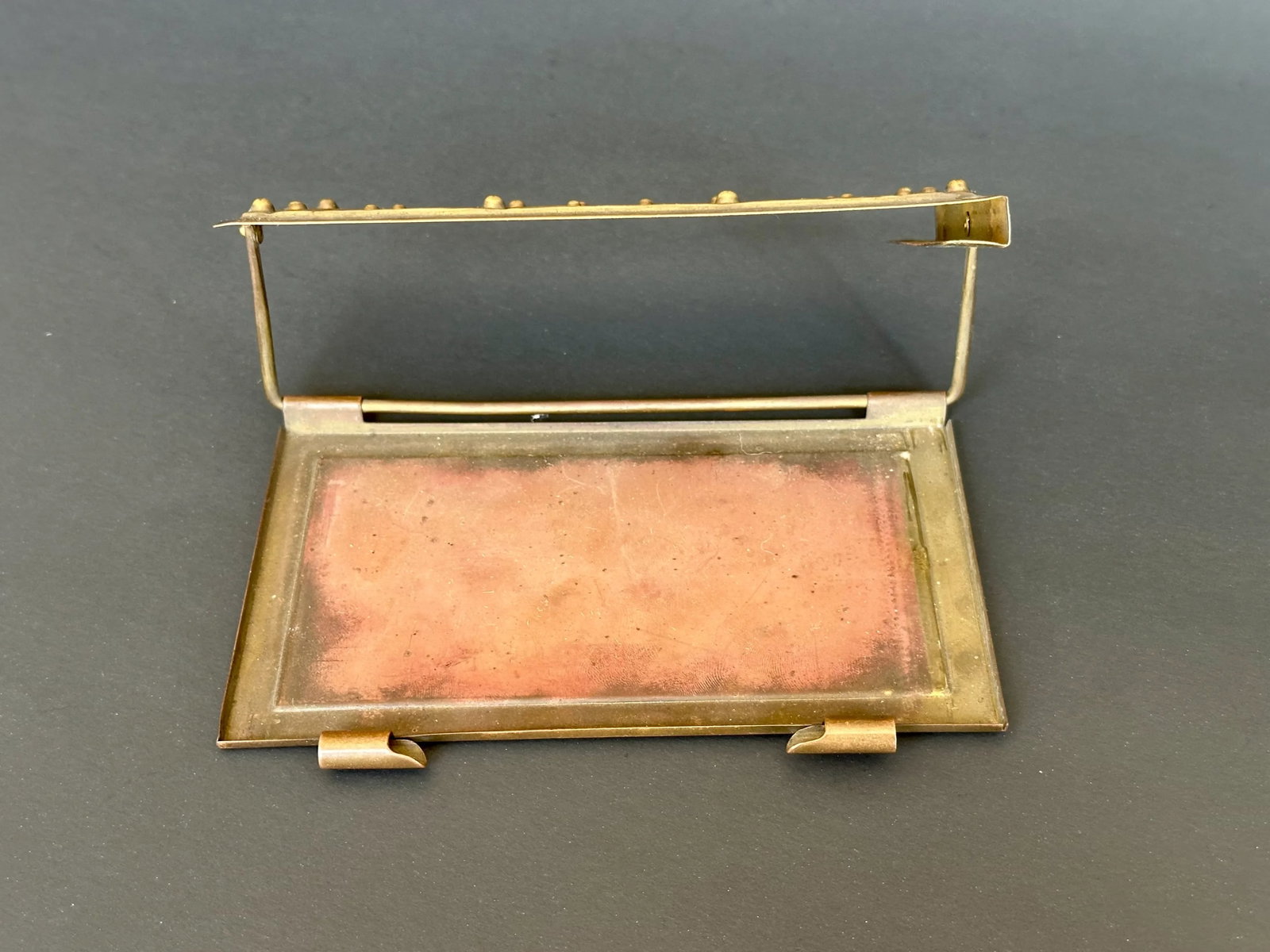 Antique Weimar Germany Bronze Box Notebook Case - 2