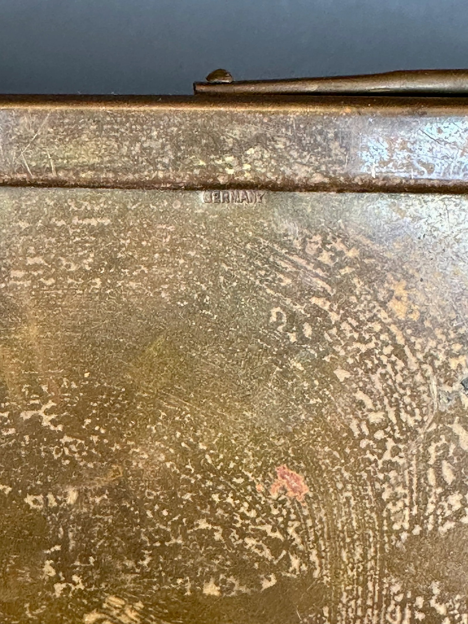 Antique Weimar Germany Bronze Box Notebook Case - 9