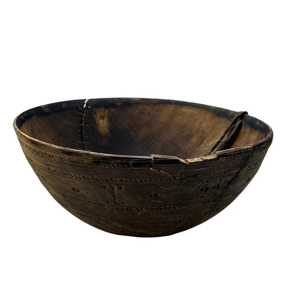 Antique African (Taureg) Wooden Bowls - 2