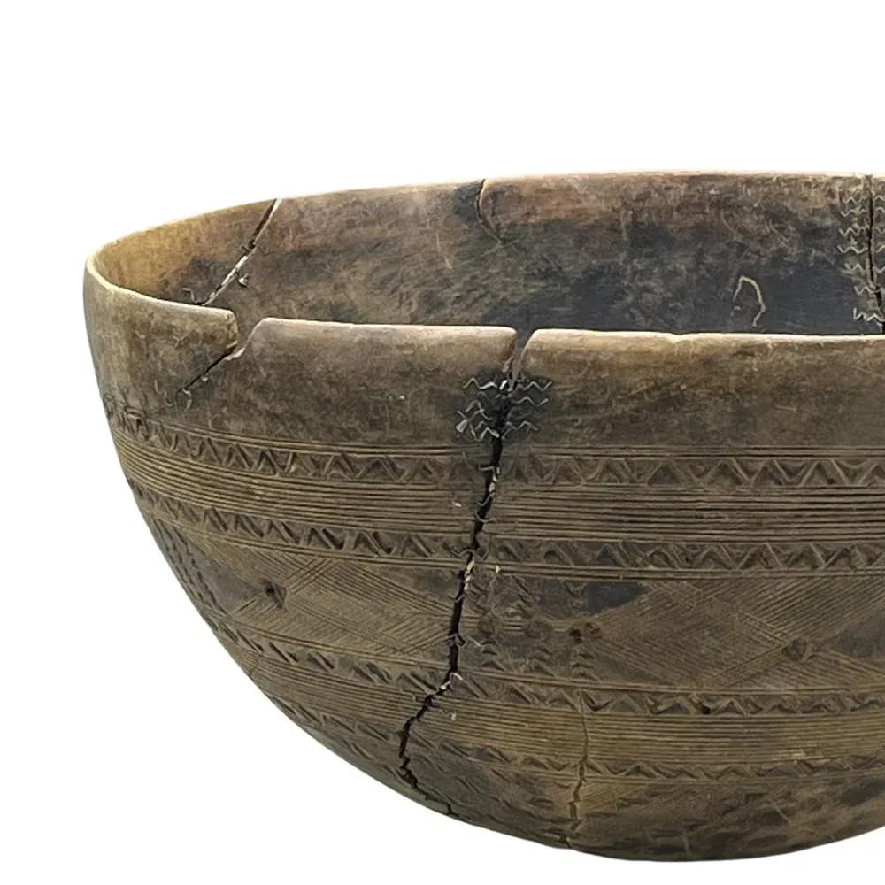 Antique African (Taureg) Wooden Bowls - 3