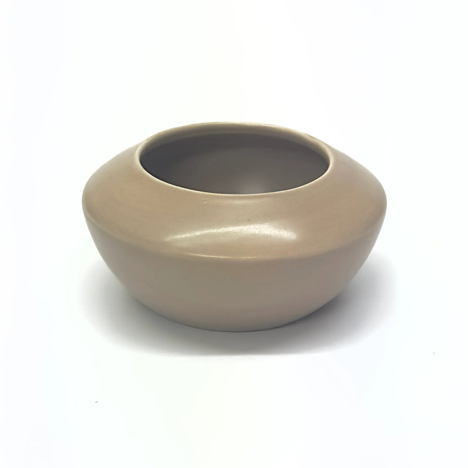 Vintage Mid Century Modern Bone and Beige Planters - Group of 5 - 9