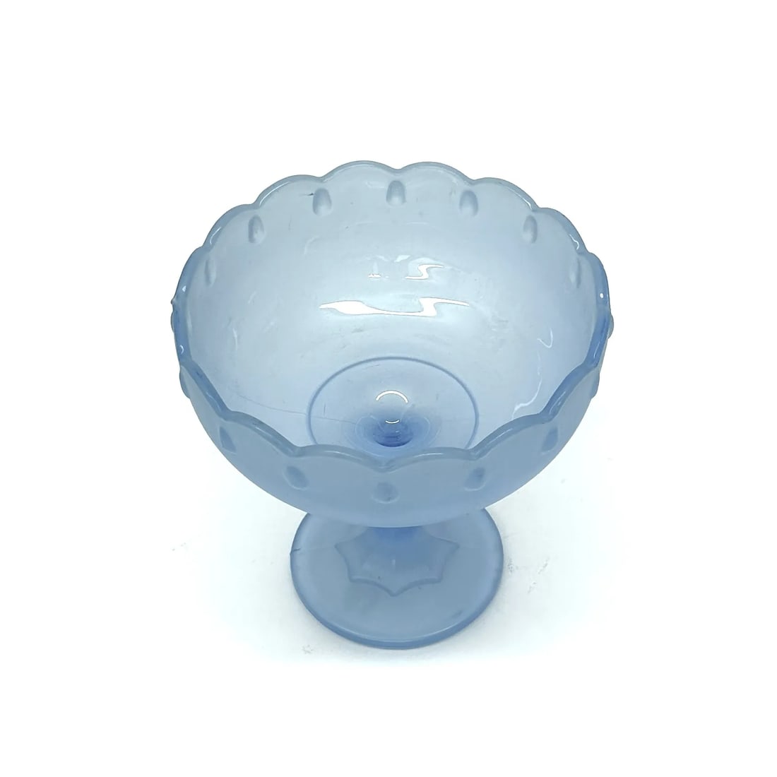 Blue and Lavender Glass Vessel Curation - Group of 3 - 5