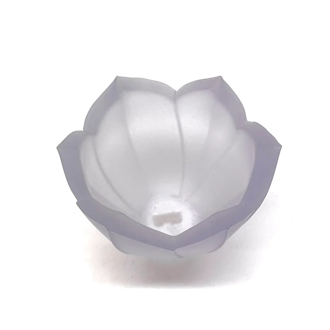 Blue and Lavender Glass Vessel Curation - Group of 3 - 7
