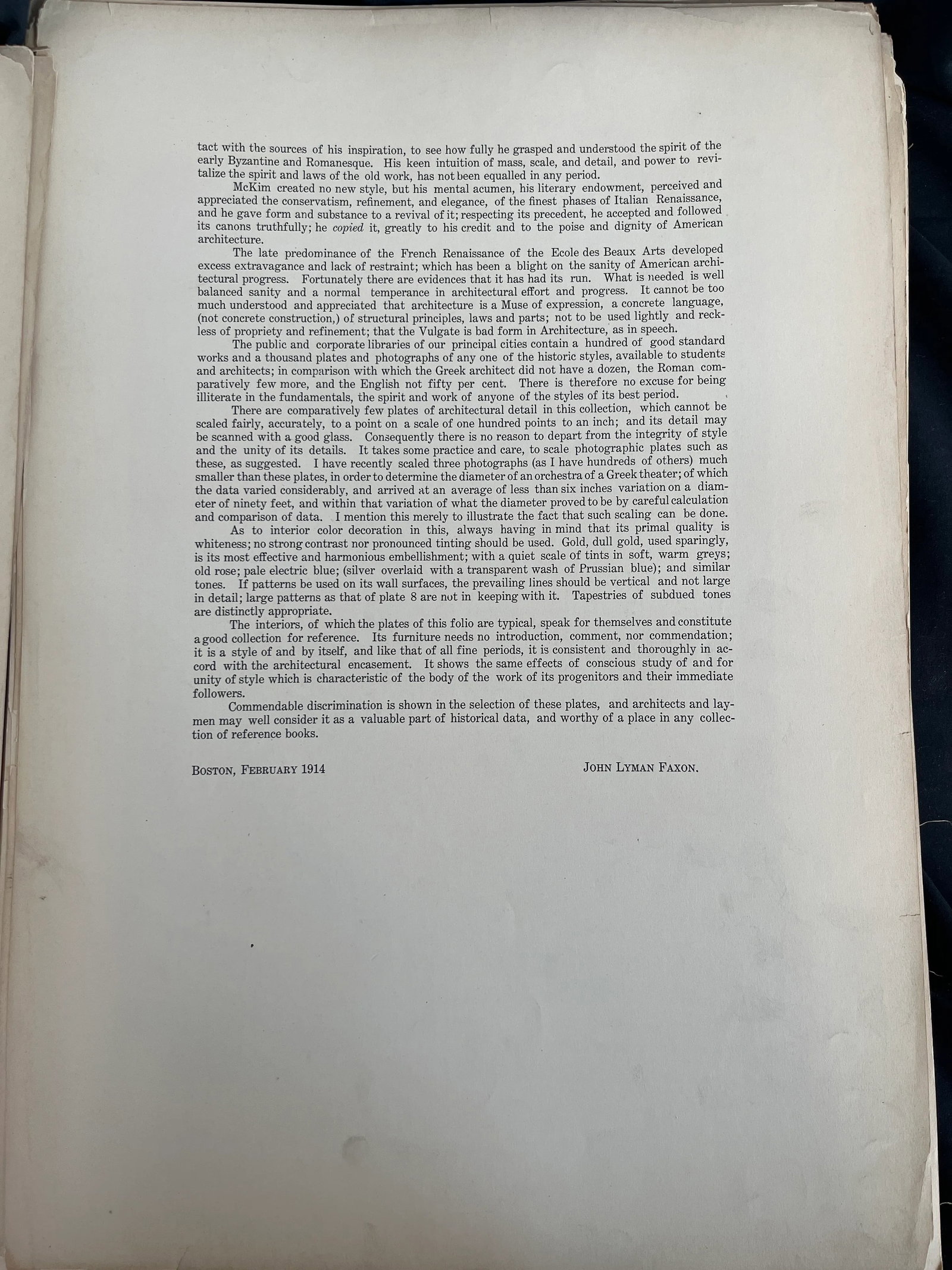 1914 The Architecture Interiors and Furniture of the American Colonies During the 18th Century Book - 8