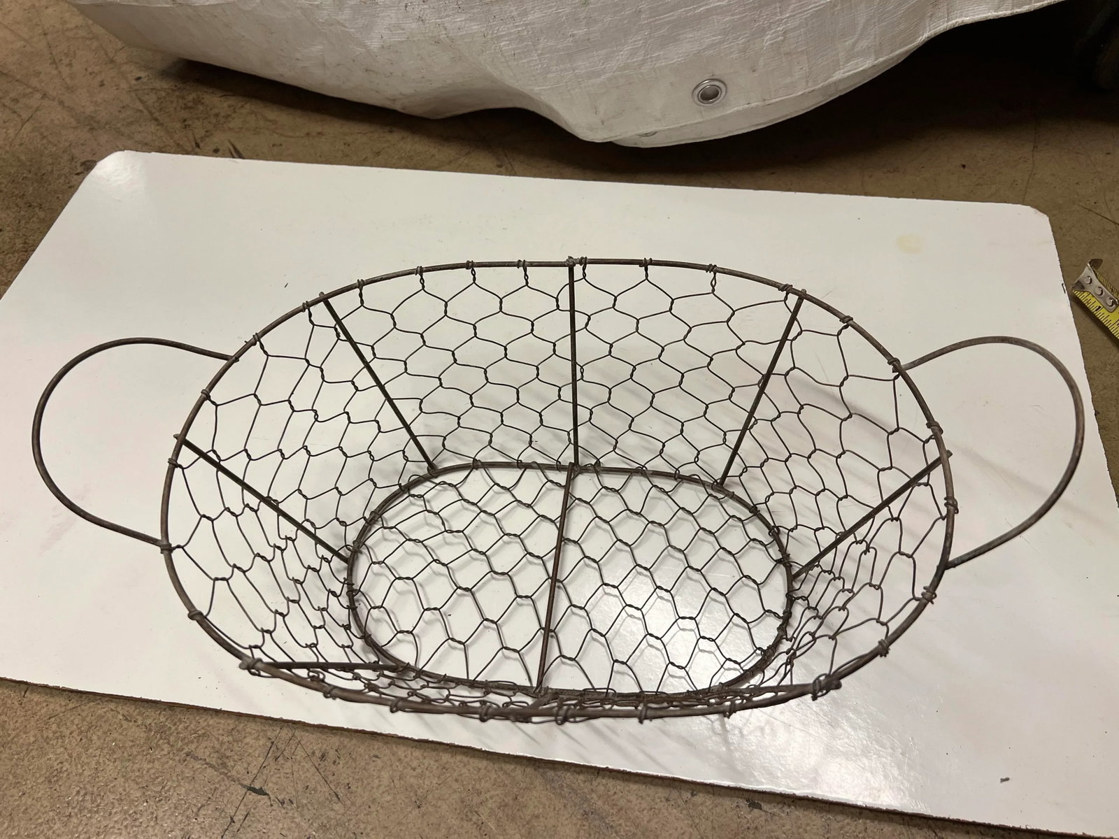 Mid 20th Century Small Basket with Handles - 3