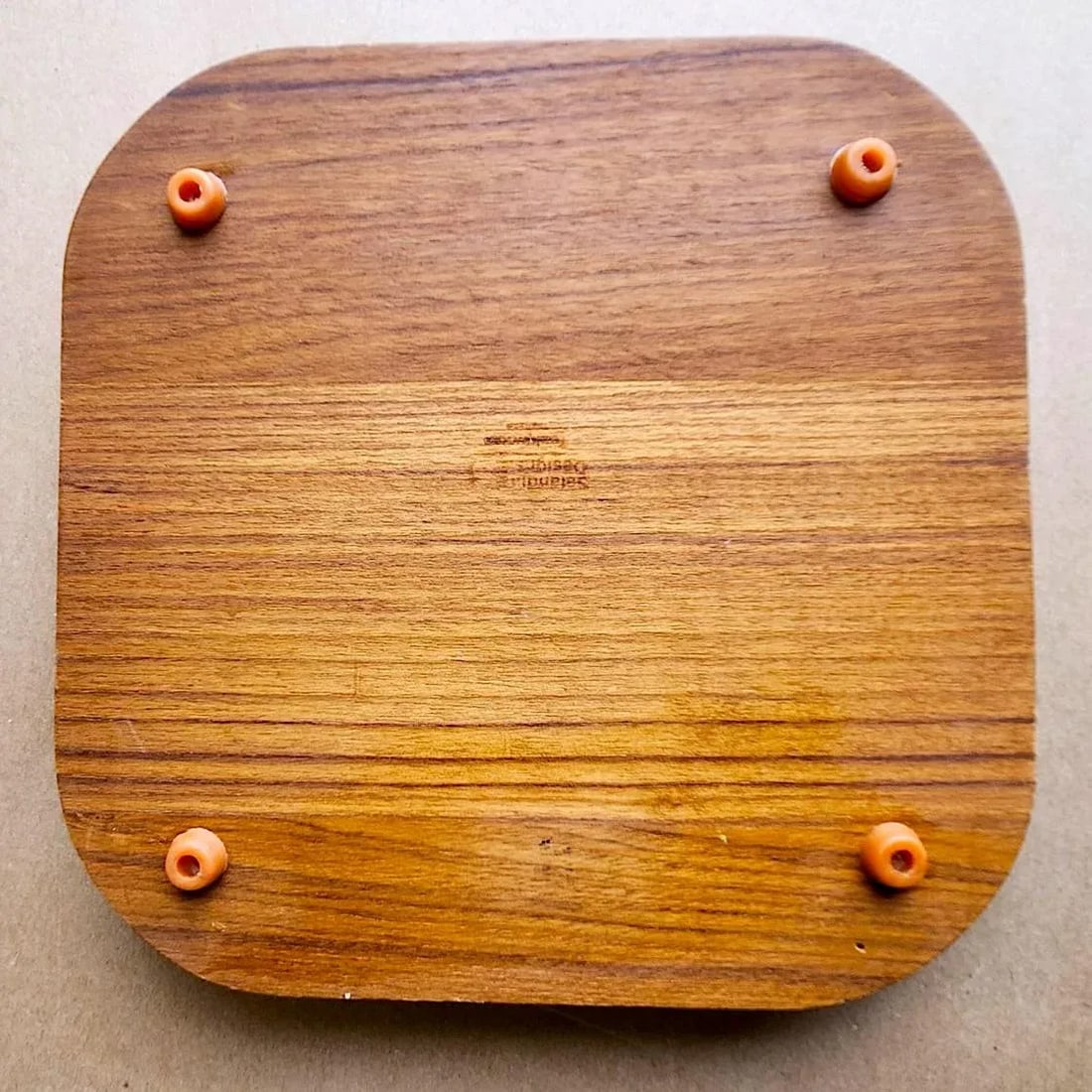1960s Selandia Designs Teak Wood and Lucite Divided Dish Set, 5 Pieces - 10