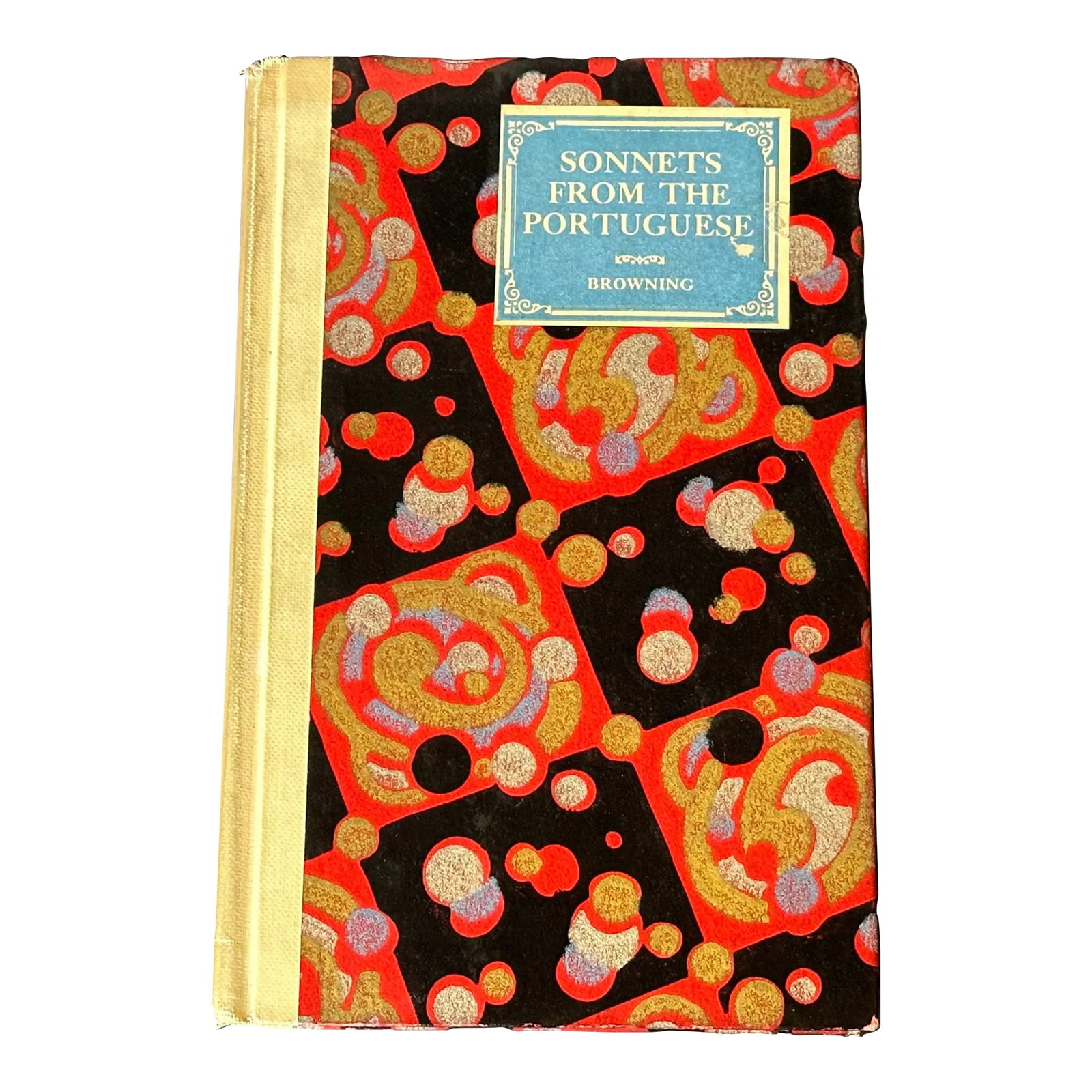 Sonnets From the Portuguese Decorative Poetry Book: A little gem of a vintage poetry book, this collection of Elizabeth Barrett Browning's Sonnets from the Portuguese would make a romantic gift or interesting home decor accent on a bedroom nightstand.