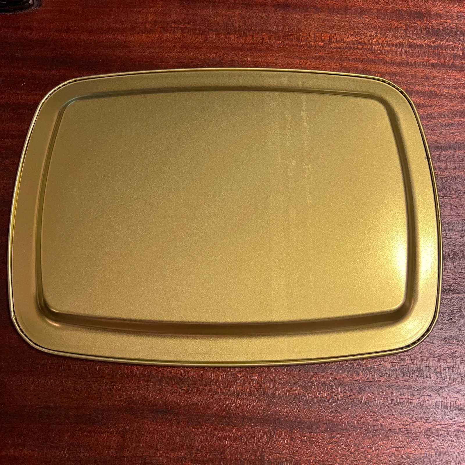 1970s Currier & Ives 1868 American Homestead Spring Vintage Serving Tray - 5