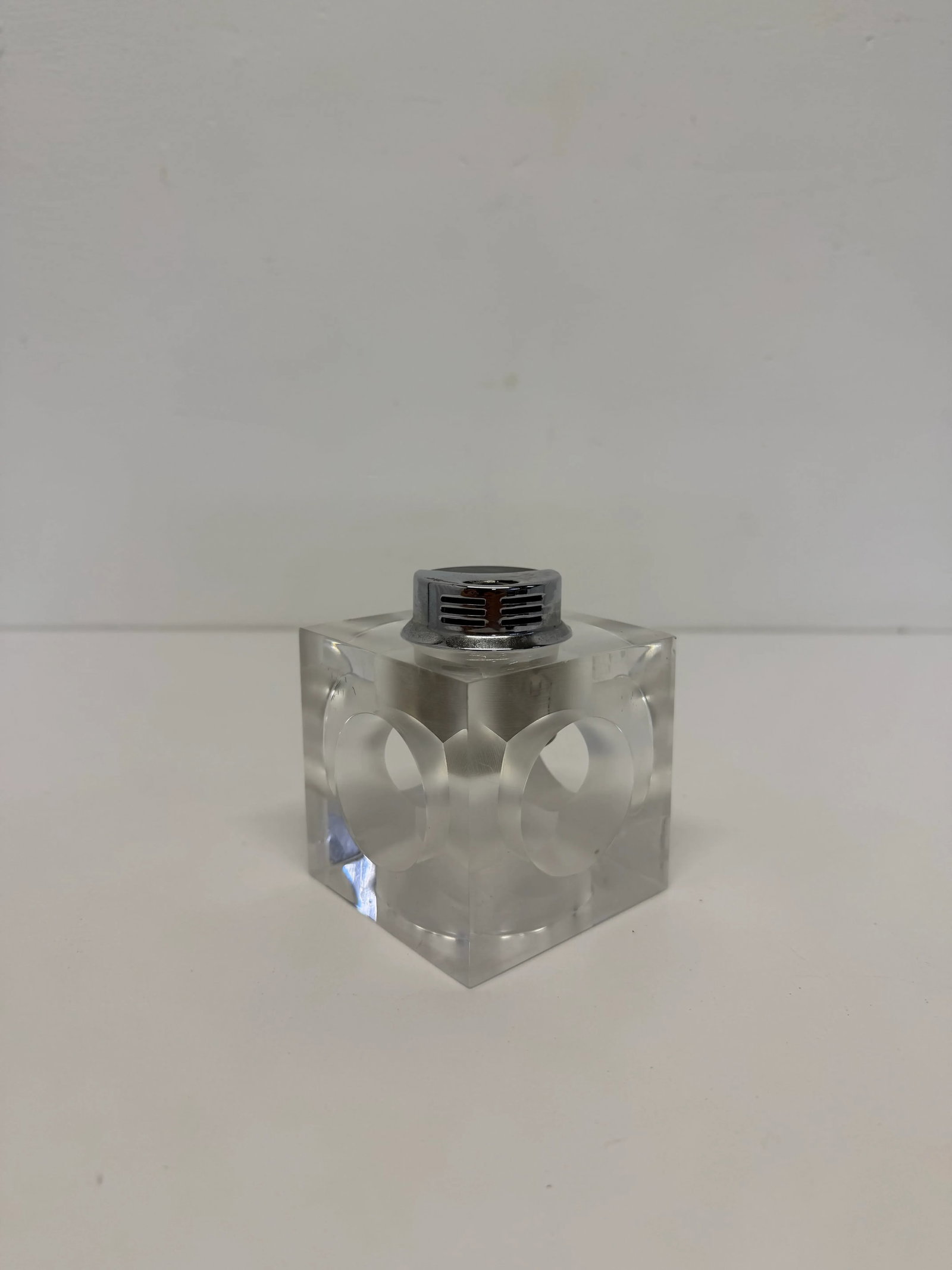 Mid-Century Modern Lucite Table Lighter, Spain 1970s - 2