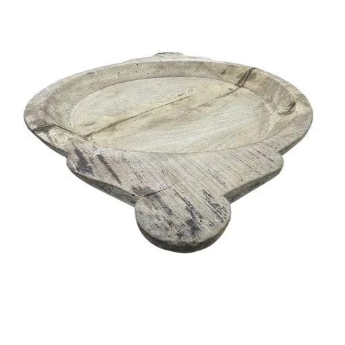 Vintage Wooden Parat Bowl - 2