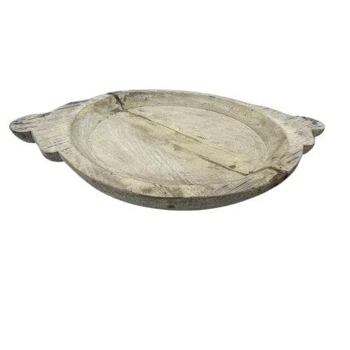Vintage Wooden Parat Bowl - 3
