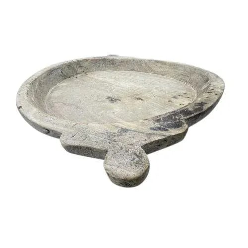 Vintage Wooden Parat Bowl - 4