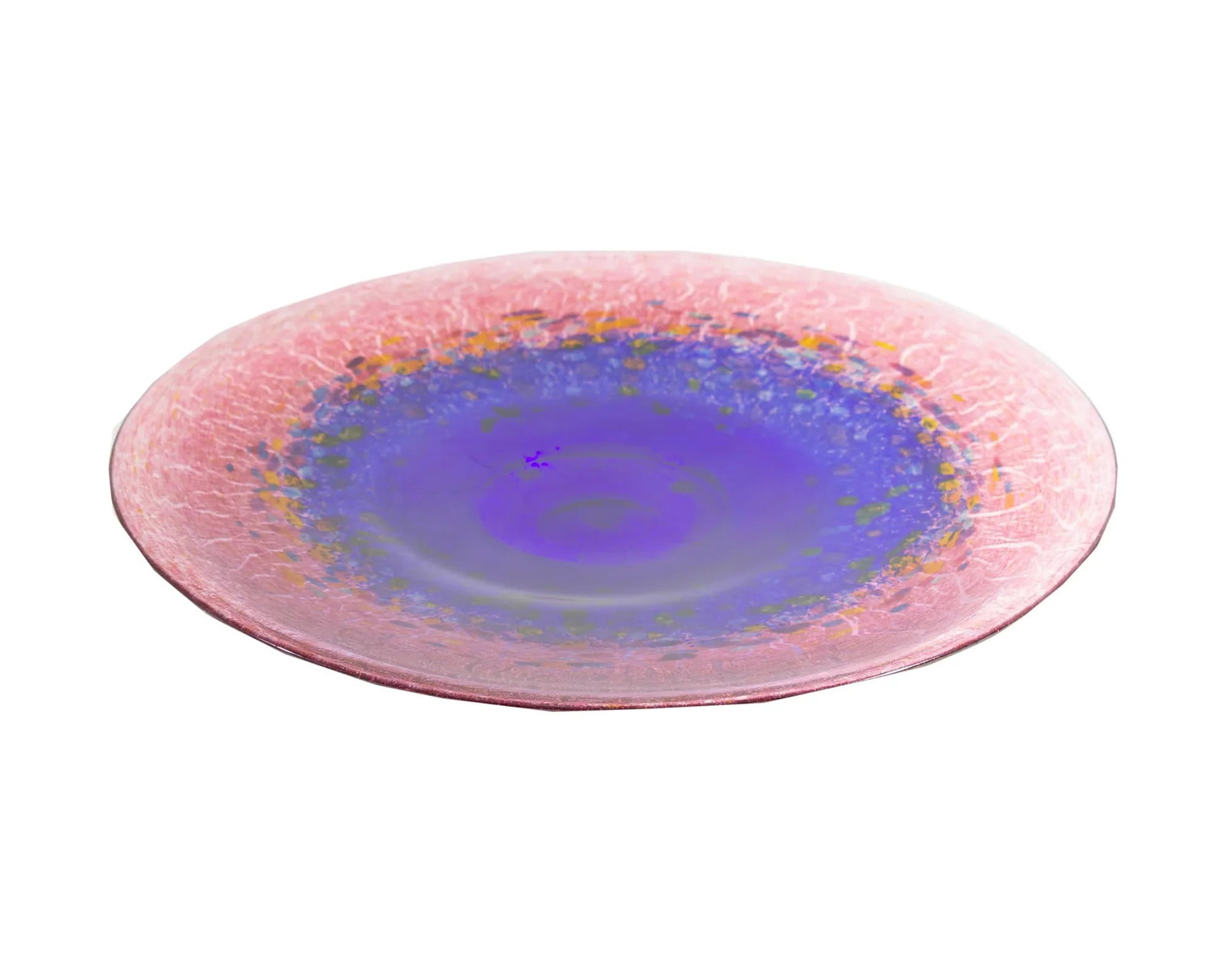Art Glass Centerpiece Signed by Artist Robert Held - 2