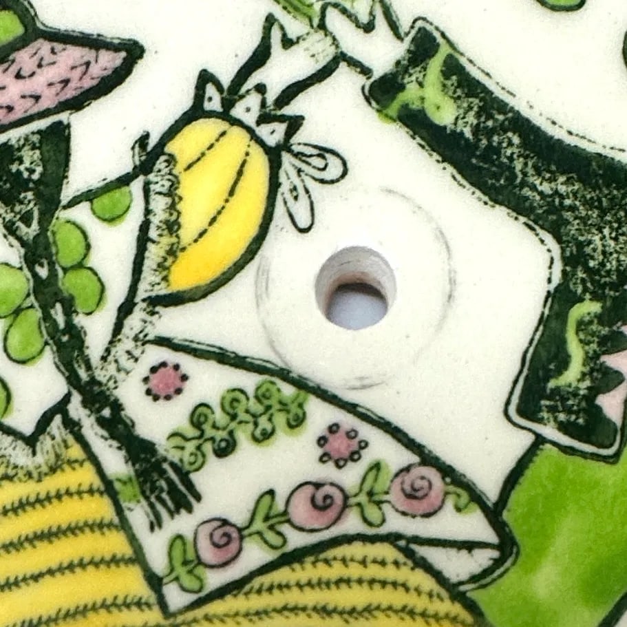 Whimsical Storytime Vintage Wall Plate Curation - Group of 7 - 12