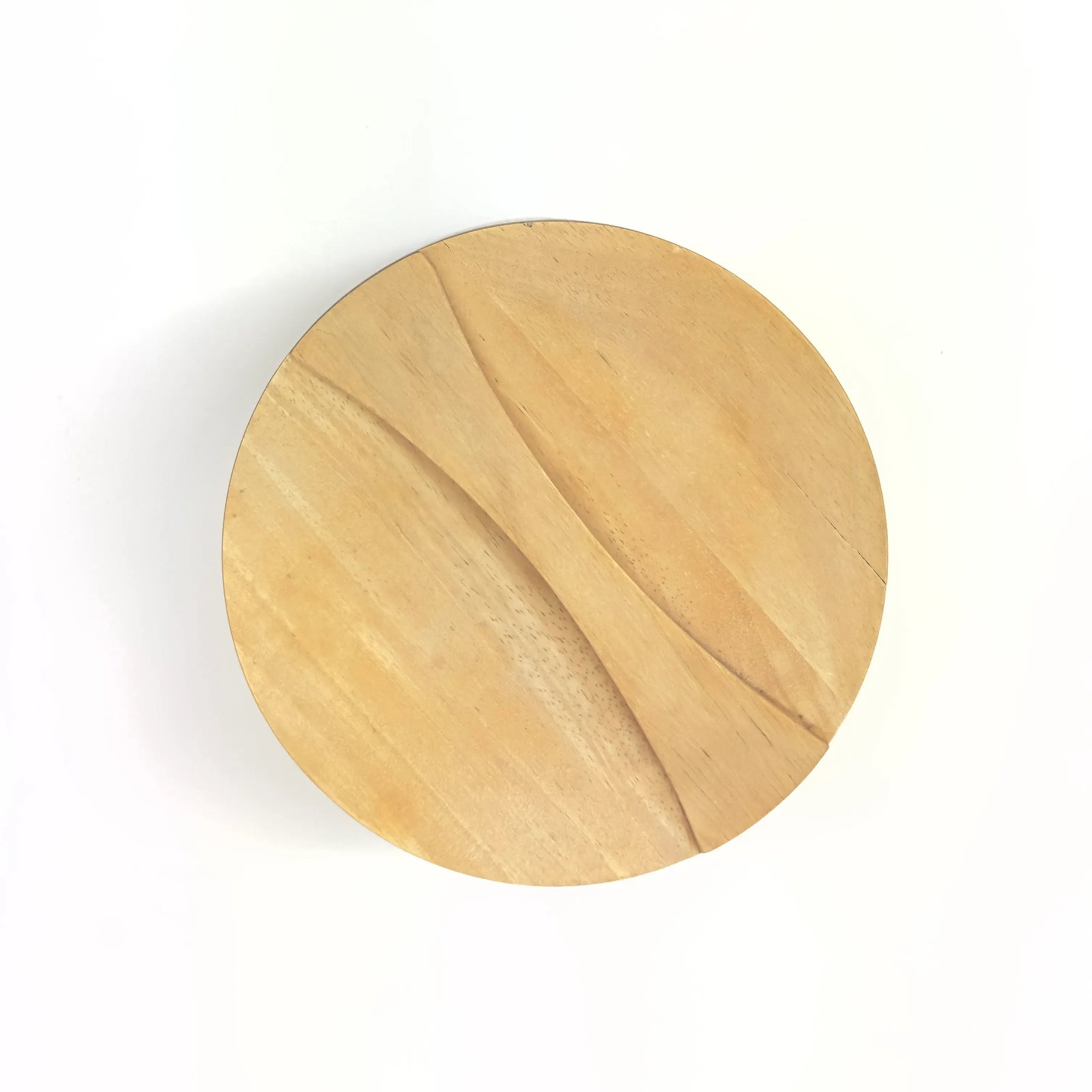 Minimalist Cylindrical Blond Wood Ice Bucket Attributed to Georges Briard - 6