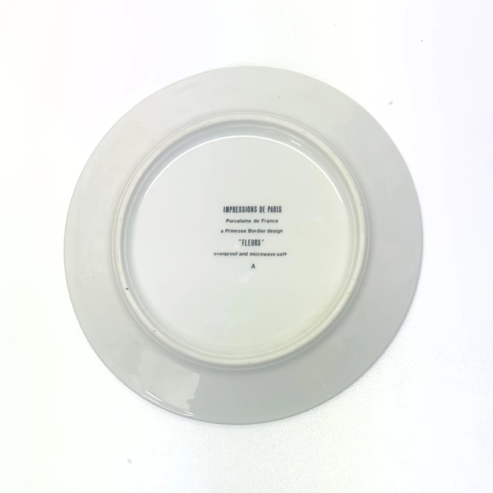 Pink & Green Primrose Side Plates by Impressions De Paris - Set of 6 - 6