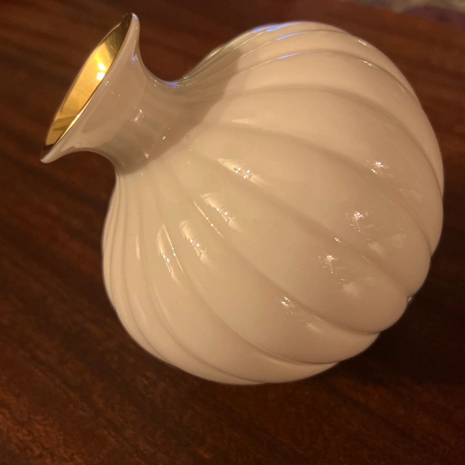 Lenox Sweetbriar Collection Ribbed Bud Vase - 5