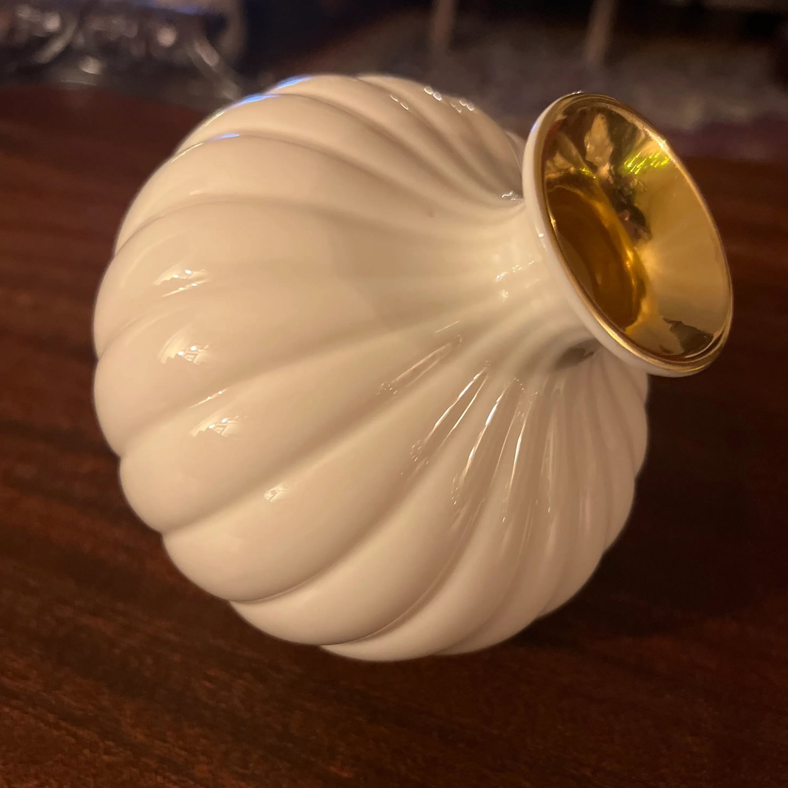 Lenox Sweetbriar Collection Ribbed Bud Vase - 8