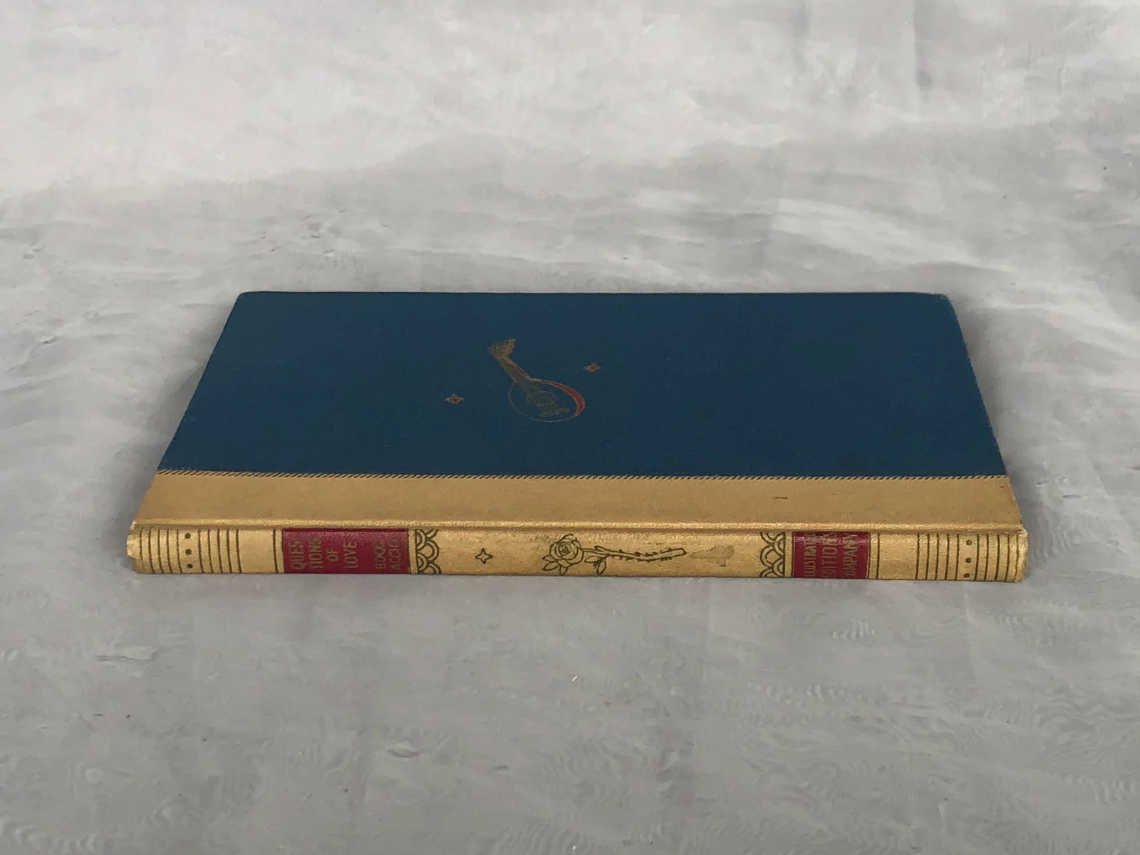 Giovanni Boccaccio Love Stories Illustrated Decorative Book - 4