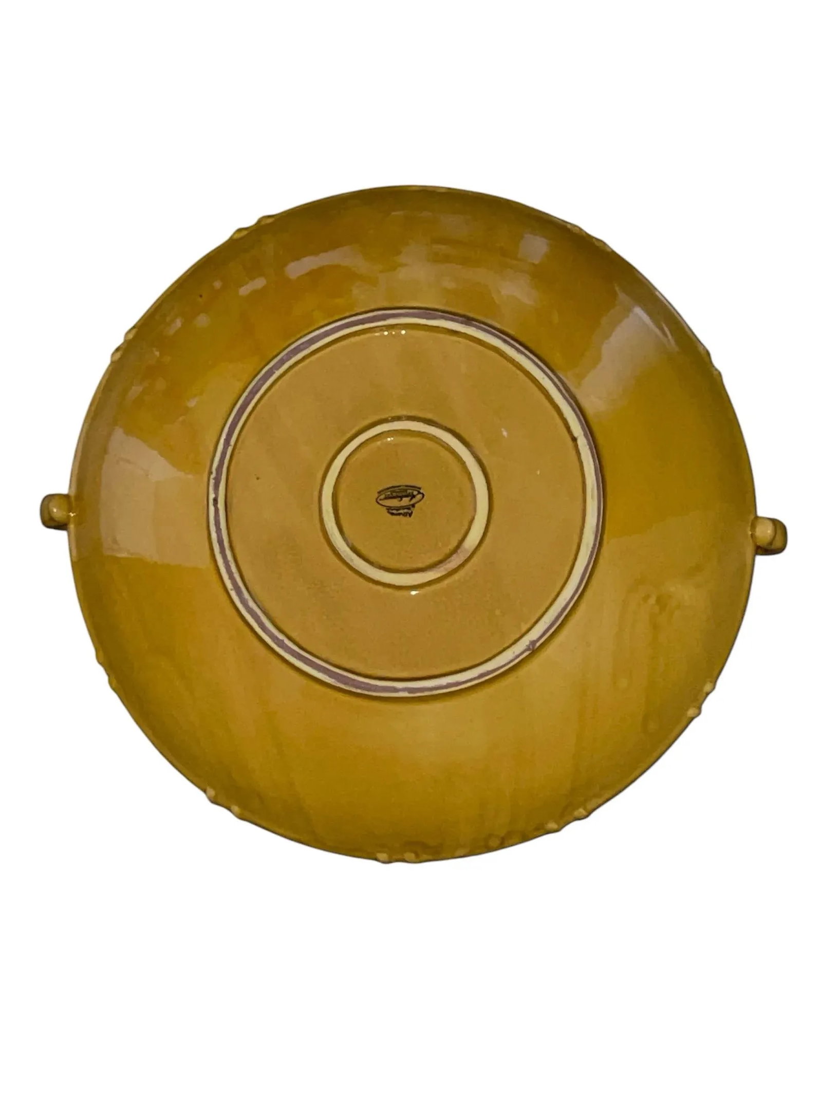 1960s Provencal Ambiance Collections Stoneware Oval Bowl Platter - 6