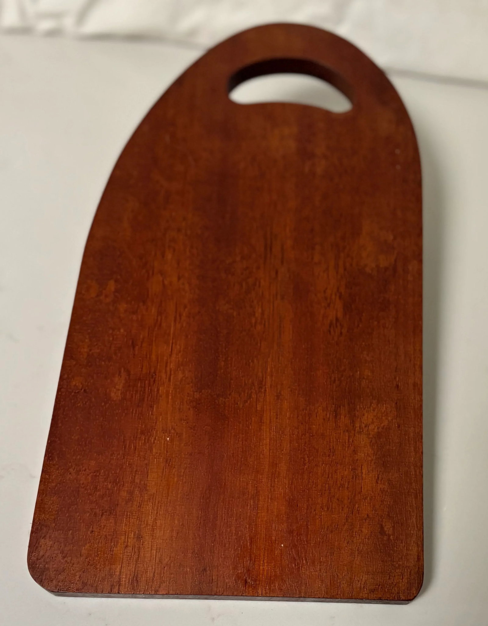 Vintage Delft Tile and Wood Cheeseboard - 4