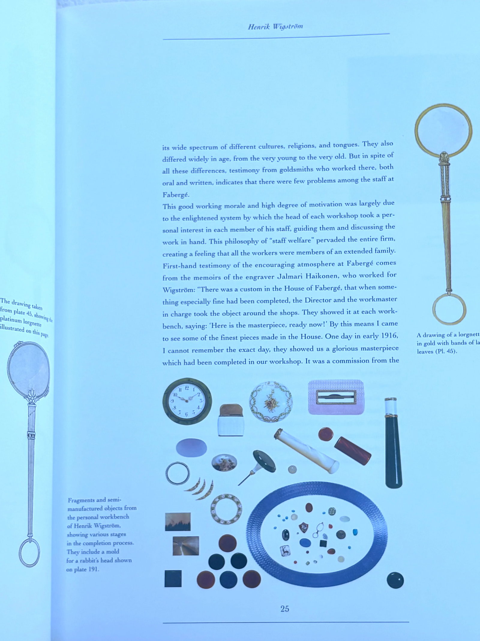 "The Golden Years of Faberge: Drawings and Objects From the Wigstrom Workshop" 2000, First Edition - 11