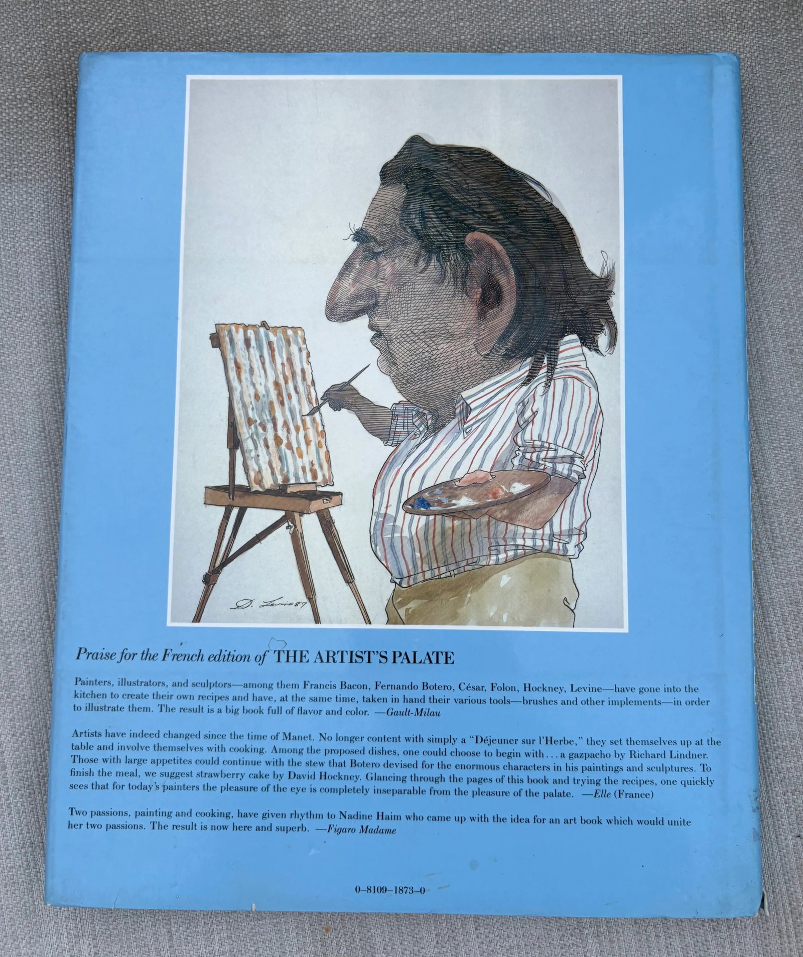 1988 The Artist's Palate Hardcover First Edition - 9
