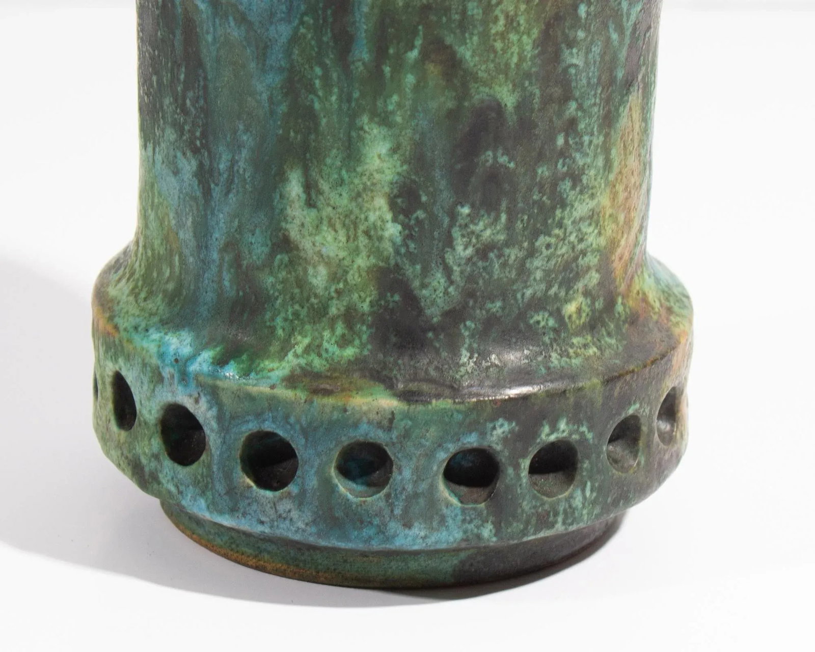Alvino Bagni Italian Sea Garden Ceramic Vase - 4