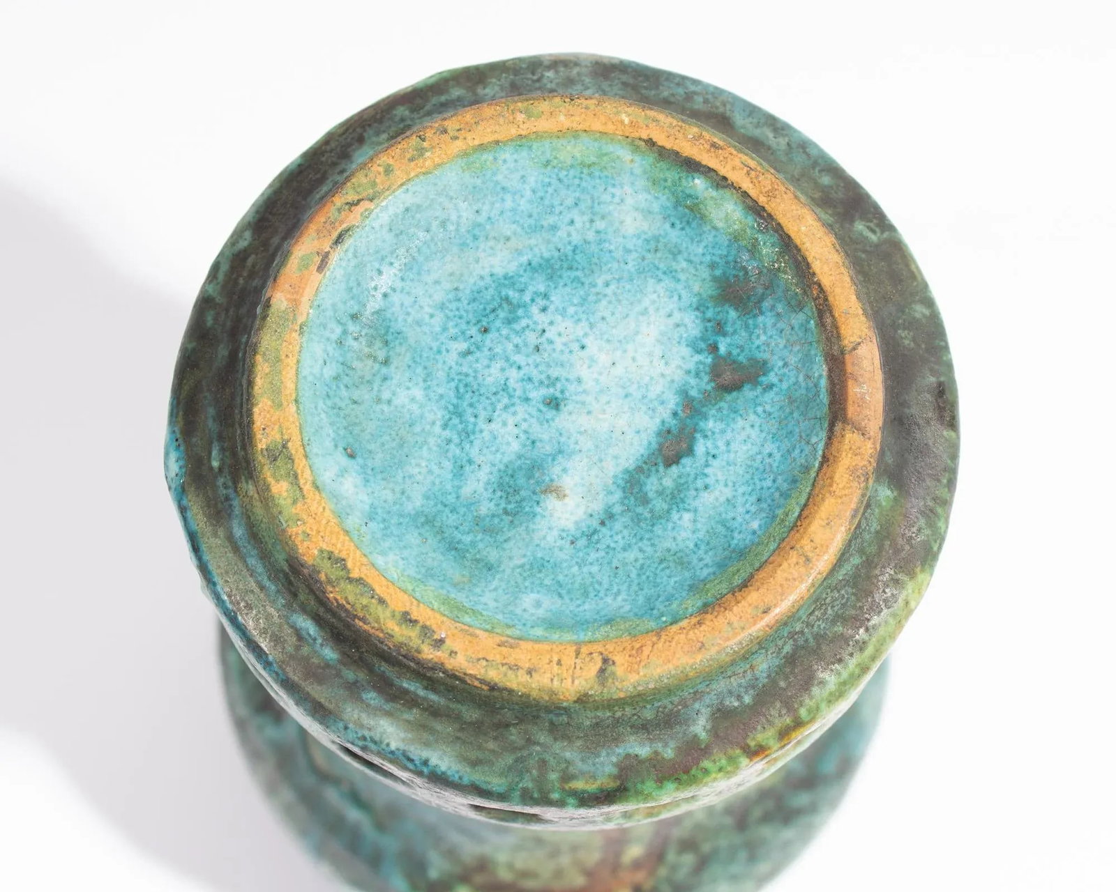 Alvino Bagni Italian Sea Garden Ceramic Vase - 5