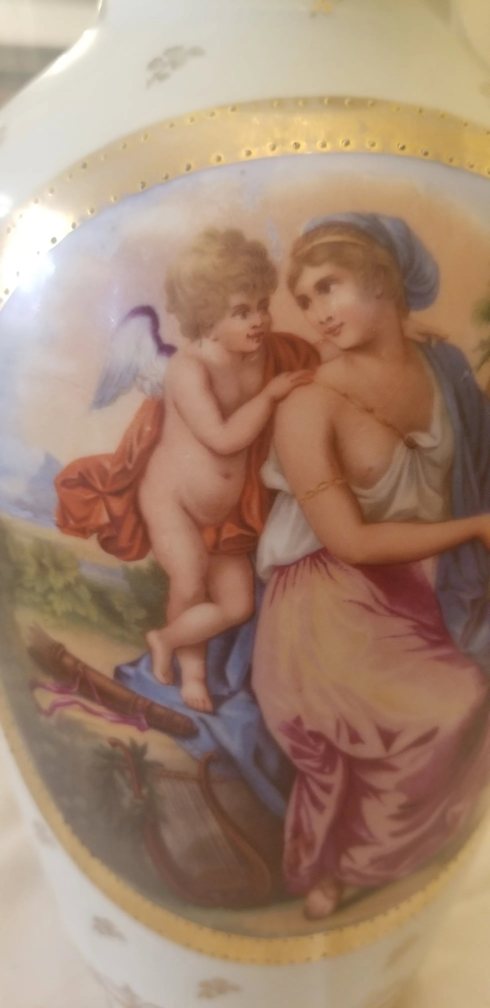 Late 19th Century Victorian Porcelain Vase - 6