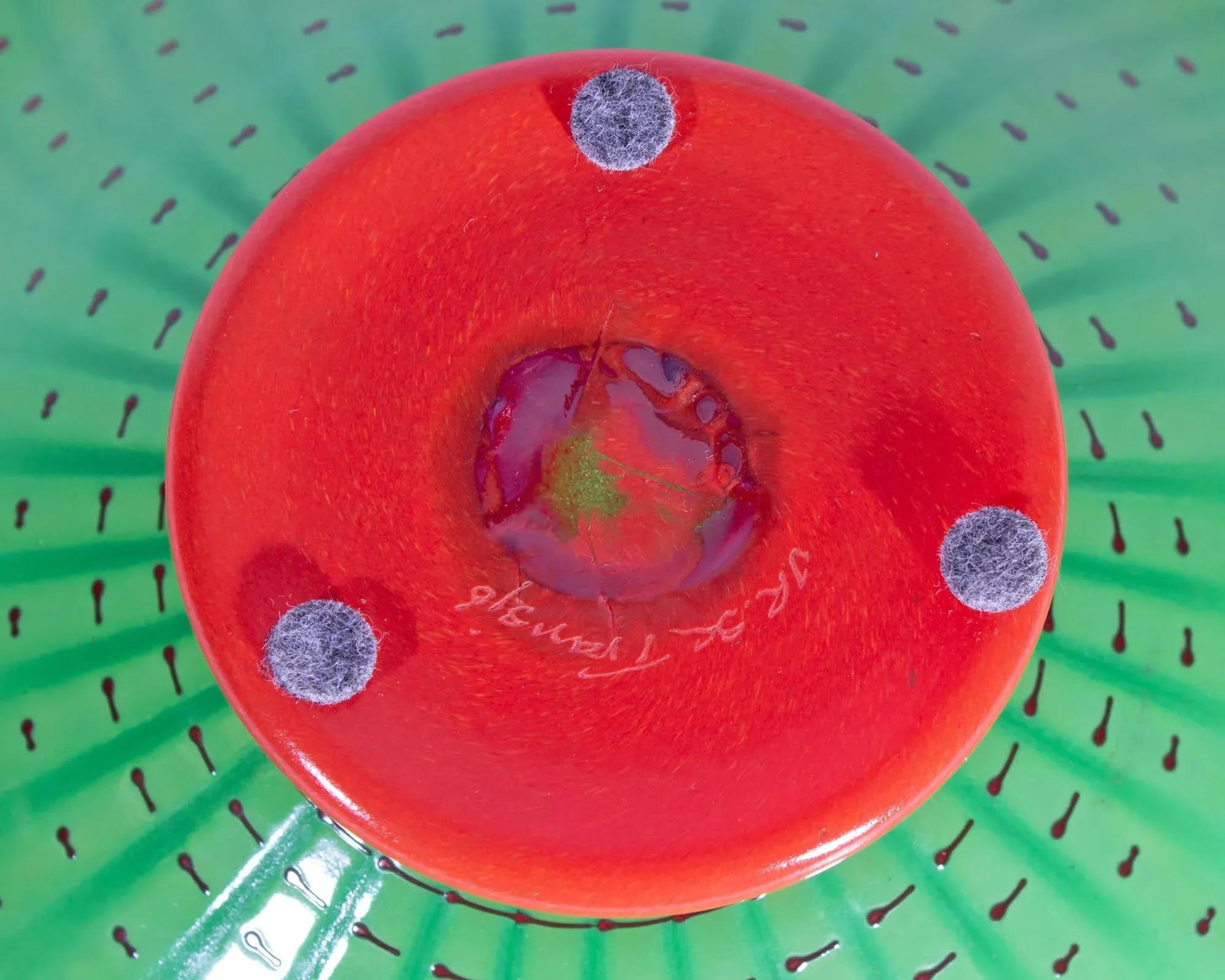 Jan-Erik Ritzman and Sven-Ake Carlsson Transjo Hytta Glass Footed Bowl - 5