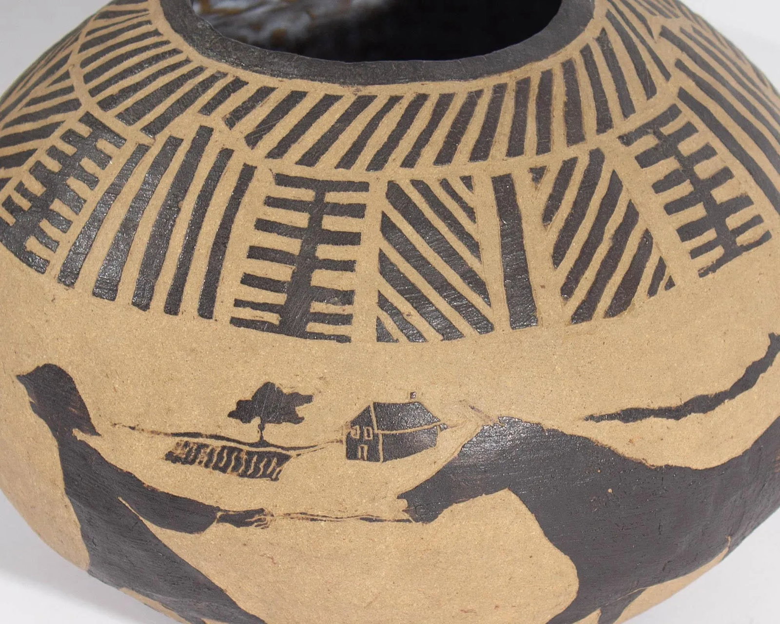 Marilyn Andrews 1976 Signed Studio Pottery Vessel - 5