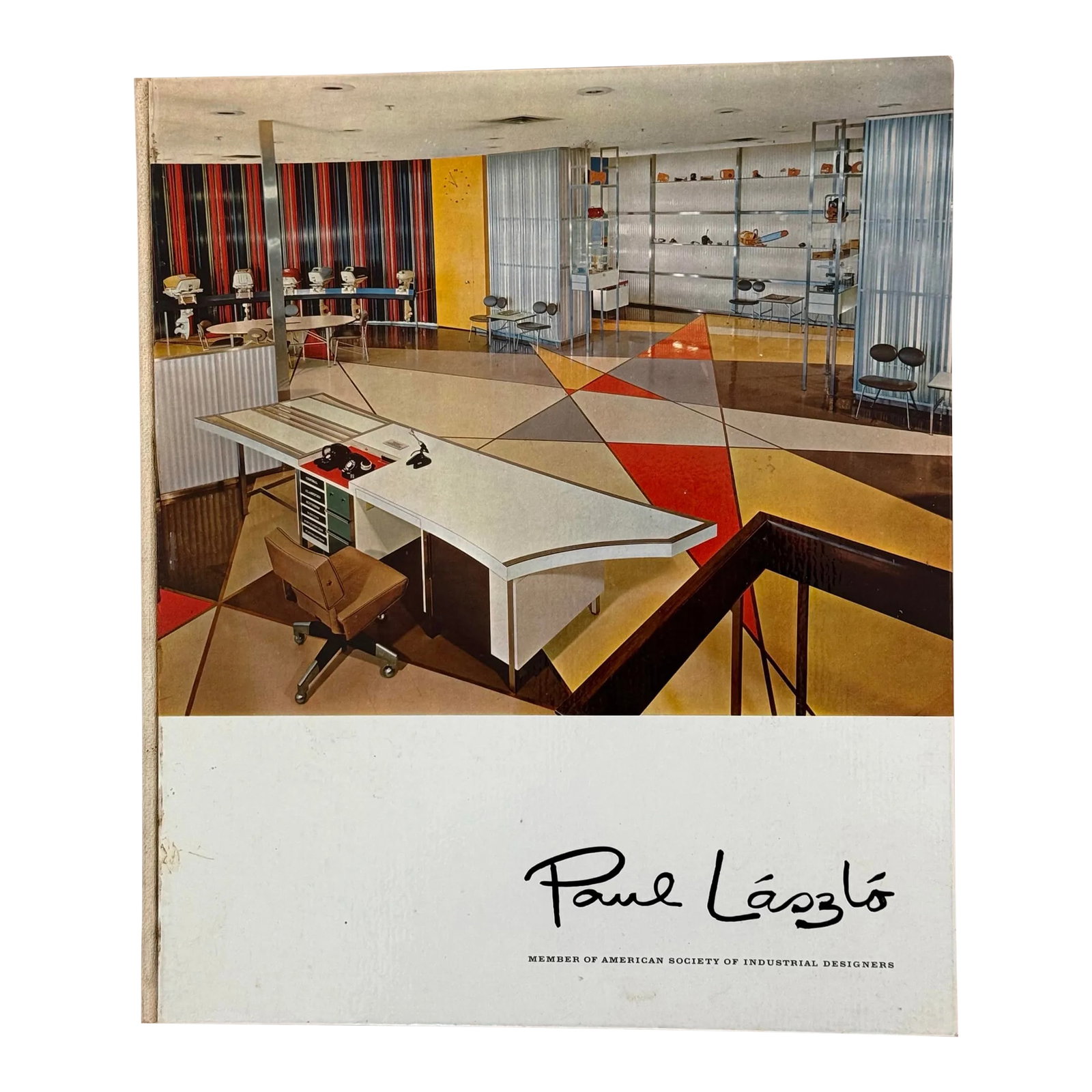 "Paul Laszlo" Member of American Society of Industrial Designers: "Paul Laszlo" Member of American Society of Indutrial Designers hardcover book. Apparently published in Beverly Hills in 1959. Printed by Conzett & Huber, Zurich Switzerland. Condition: Alterations: