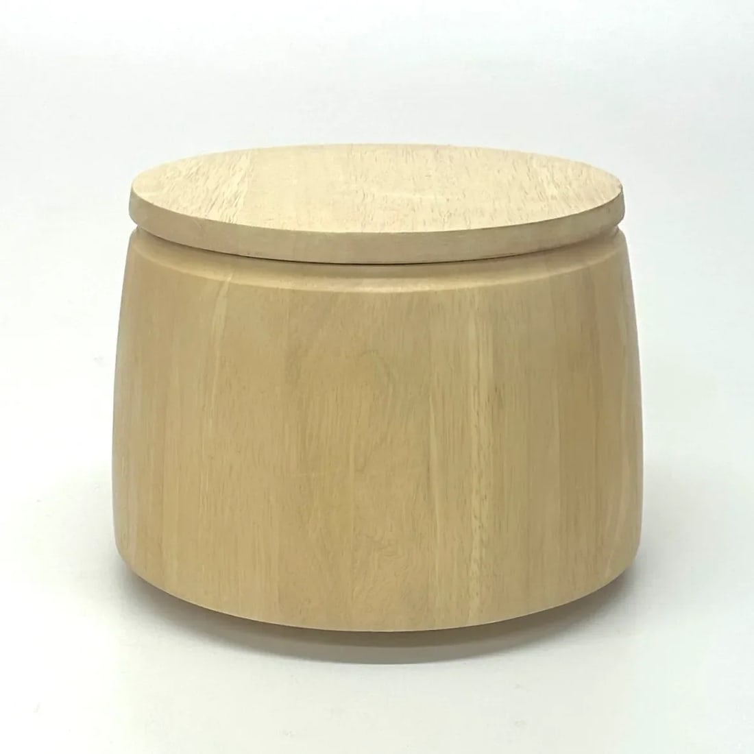 Mid Century Modern Blond Wood Ice Bucket by Dansk - 4