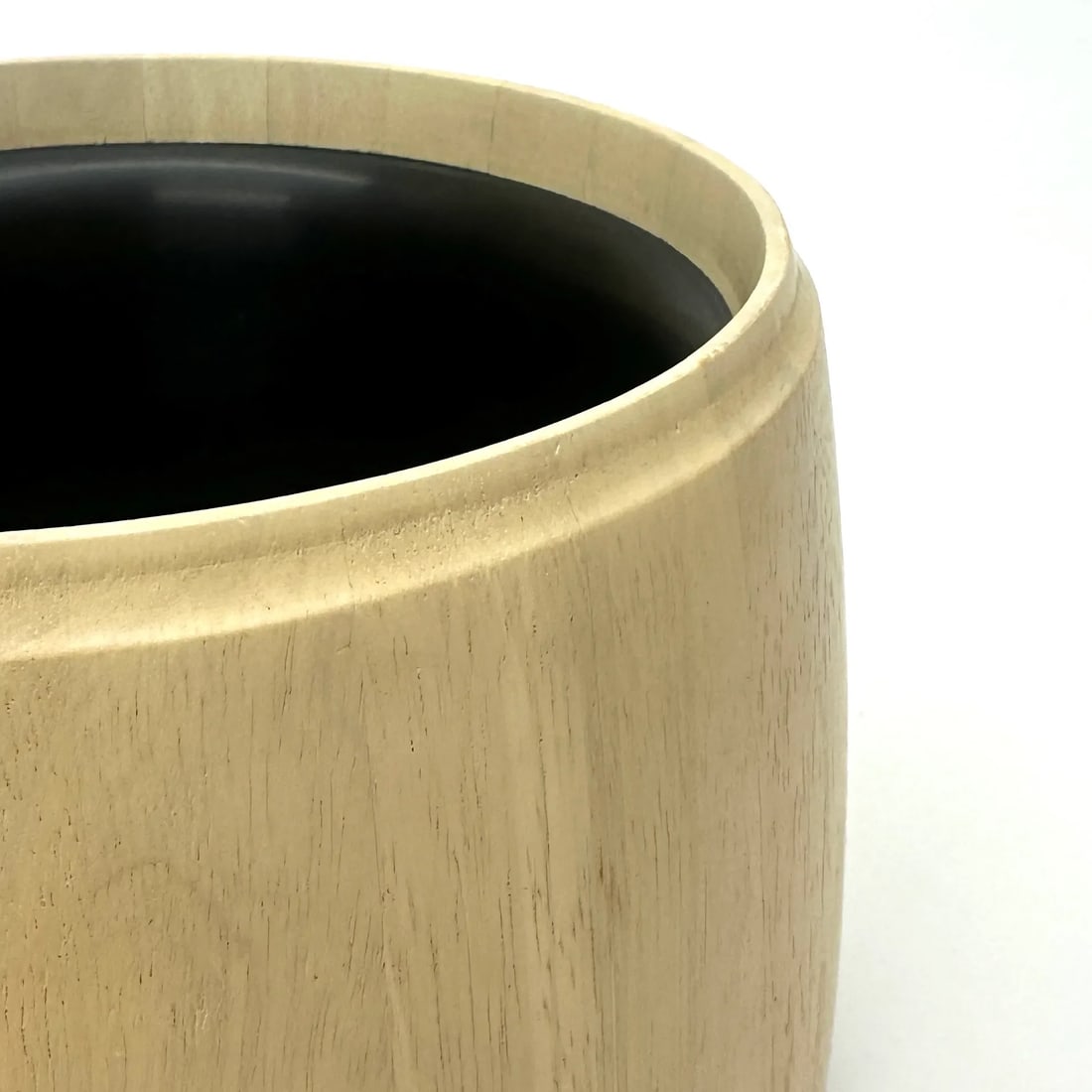 Mid Century Modern Blond Wood Ice Bucket by Dansk - 8