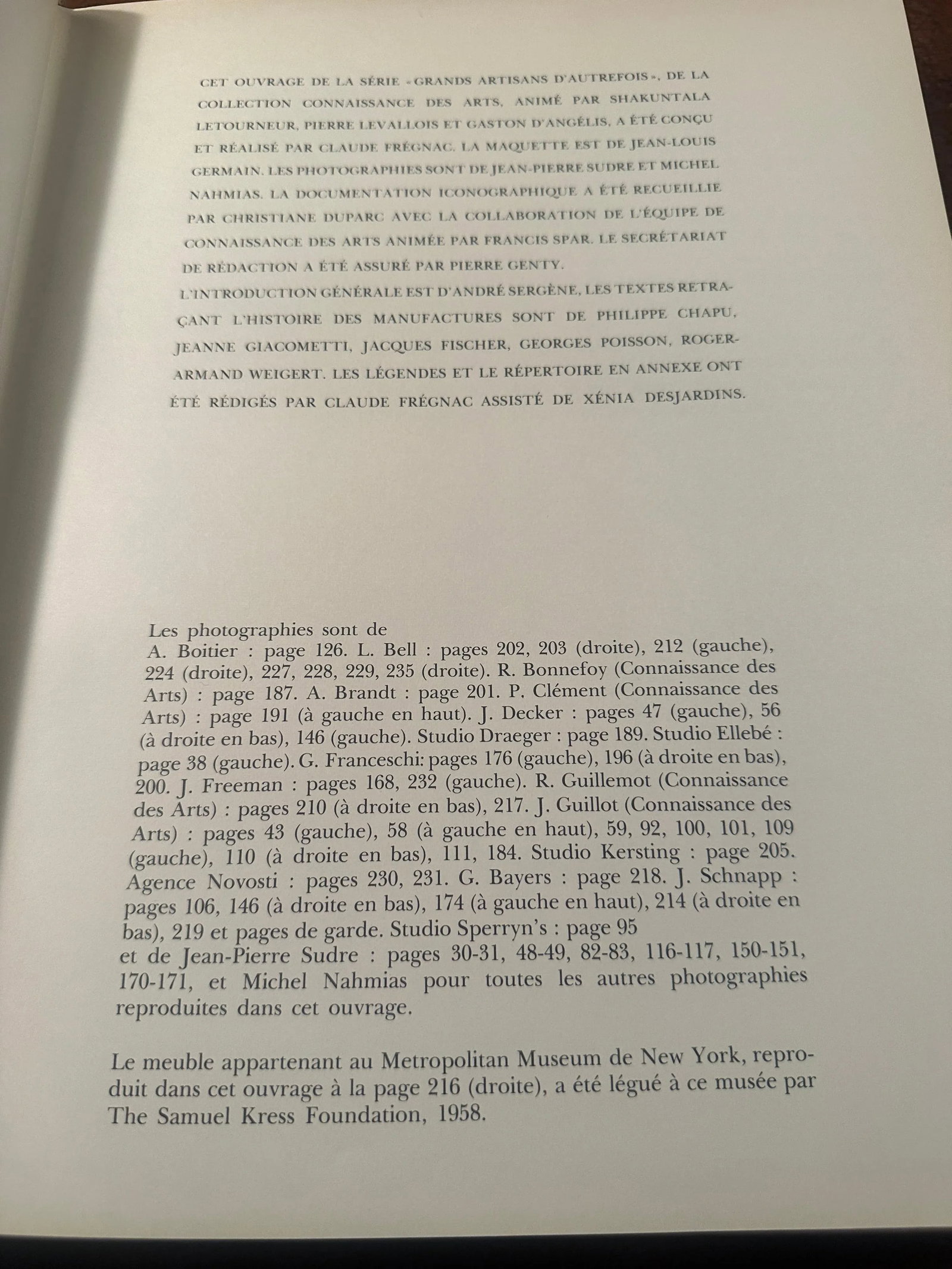 Les Porcelainiers du XVIII Siecle Francais, 1964, french, Connaissance des Arts Book - 8