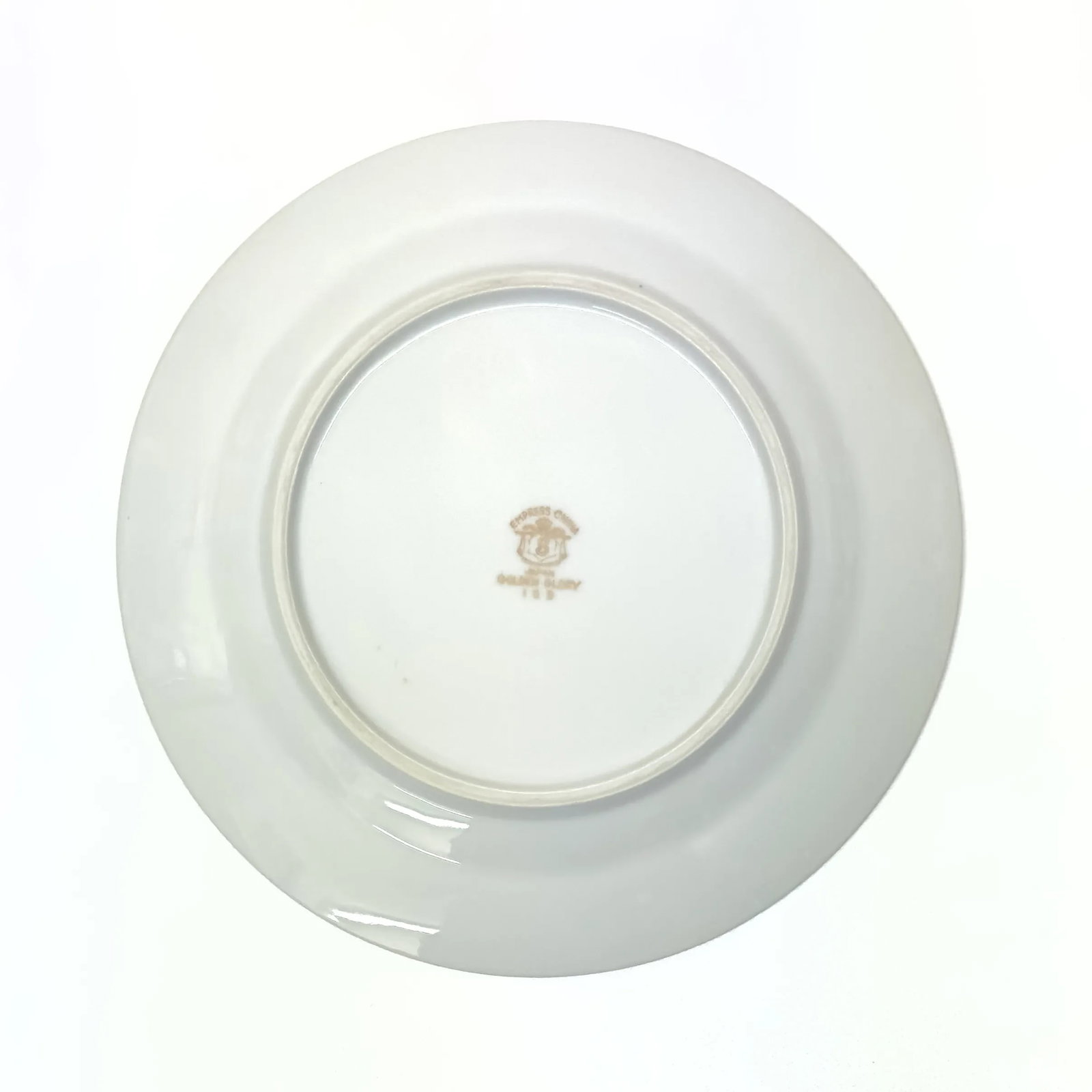 Gold Edged Porcelain Side Plates With Classic Greek Key Motif - Set of 6 - 5
