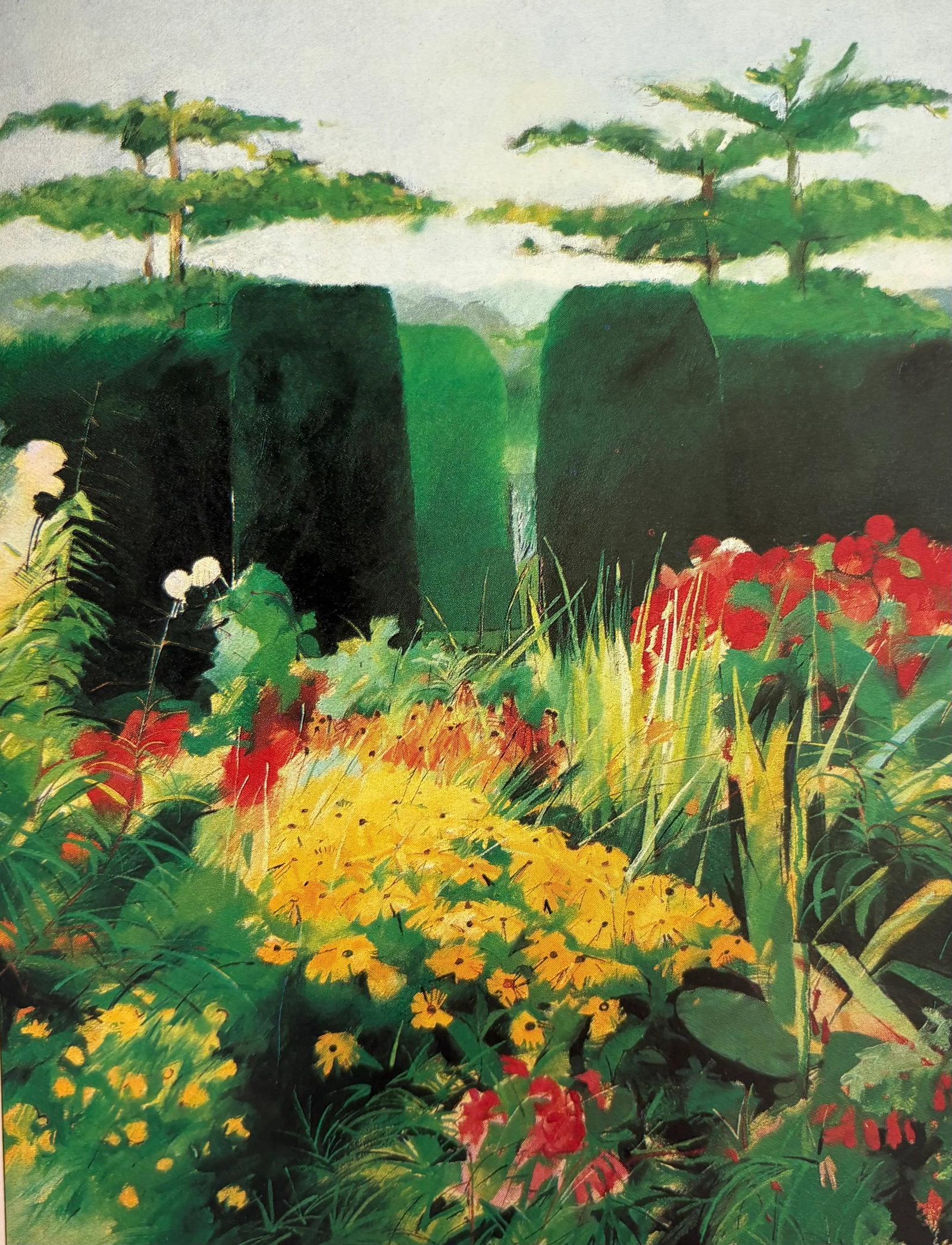 The Painted Garden the Garden Through the Artist's Eye, Hardcover First Edition - 11