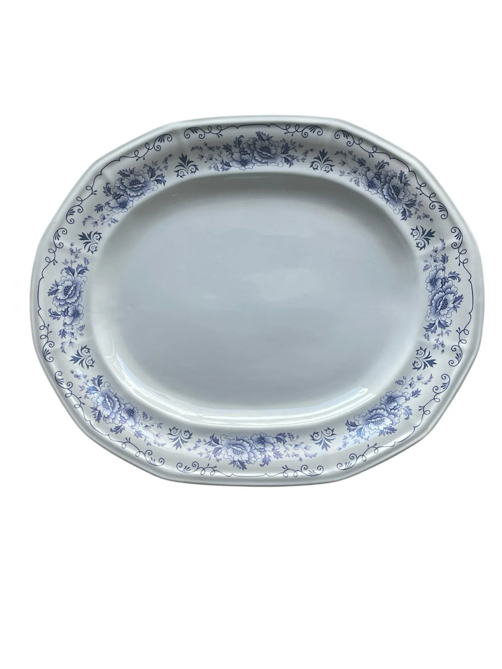 1960s Iroquois China Henry Ford Museum Clinton Inn Pattern Platter - 2
