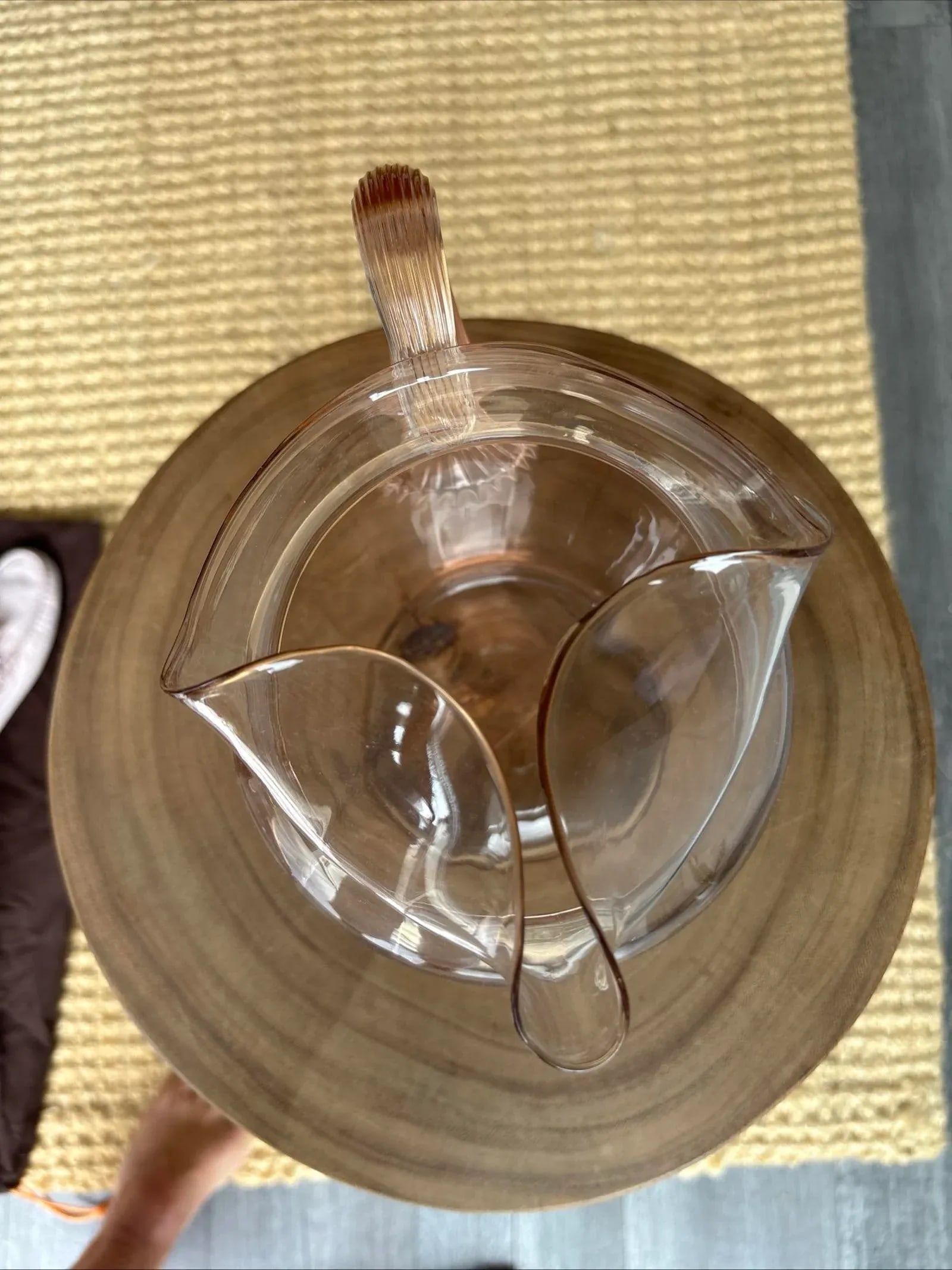 Macbeth Evan's Pink Depression Glass 1930's Pitcher - 5
