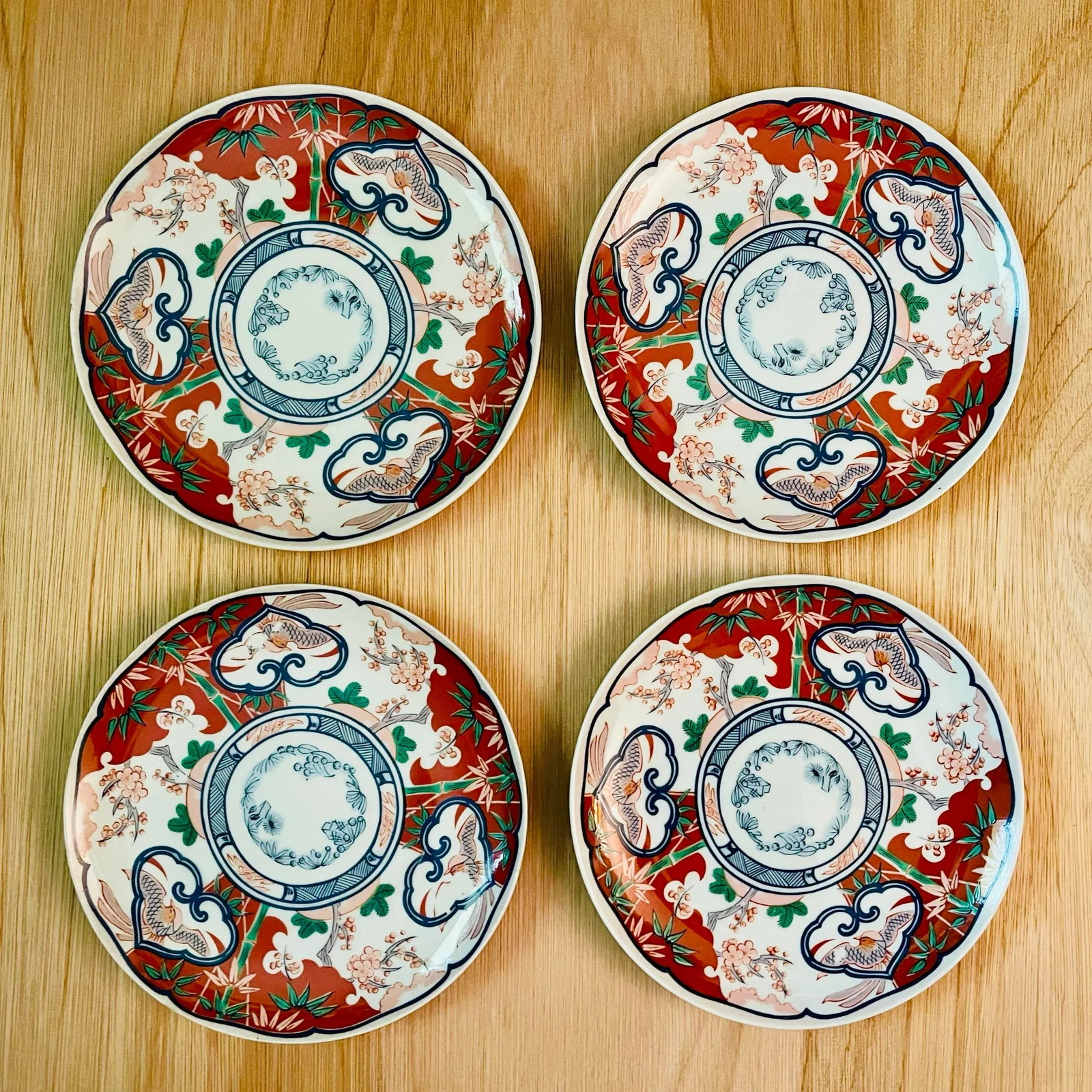 Mid 20th Century Georges Briard "Heirloom" Small Plates- Set of 4 - 3