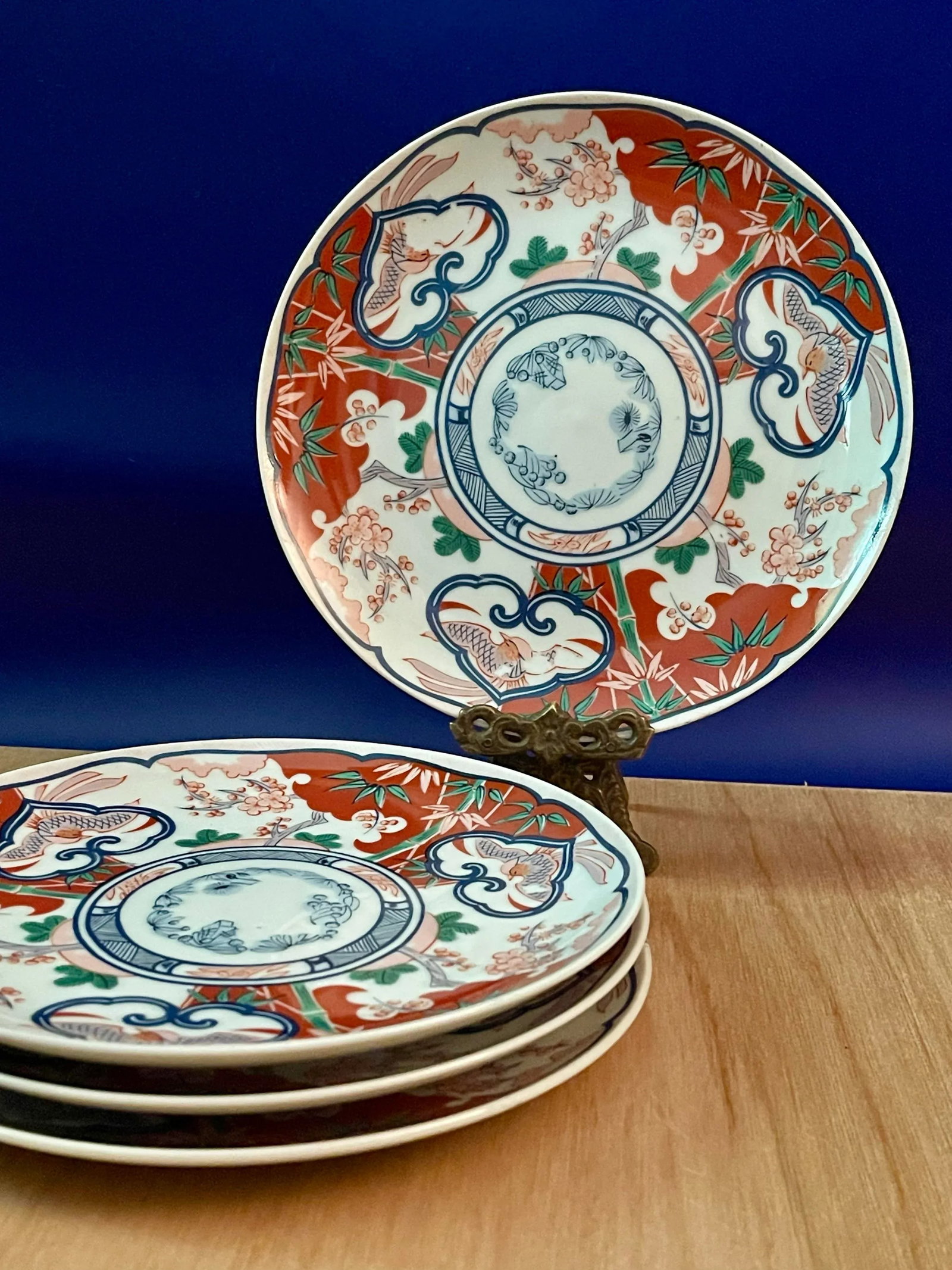 Mid 20th Century Georges Briard "Heirloom" Small Plates- Set of 4 - 4