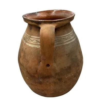 Antique Hungarian Folk Art Cooking Pottery - 2