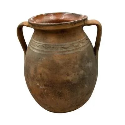 Antique Hungarian Folk Art Cooking Pottery - 3