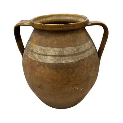 Antique Hungarian Folk Art Cooking Pottery - 3